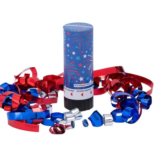 Fun Express Patriotic Confetti Poppers
