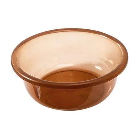 Round Plastic Wash Basin, Small Basin Tub Stackable Camping Basin for Washing Face, Fruit, Dishes, Bottles, Home Kitchen Sink