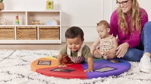 Amazon.com : ECR4Kids SoftZone Picture Me Play Mat, Activity Mat, Assorted : Baby