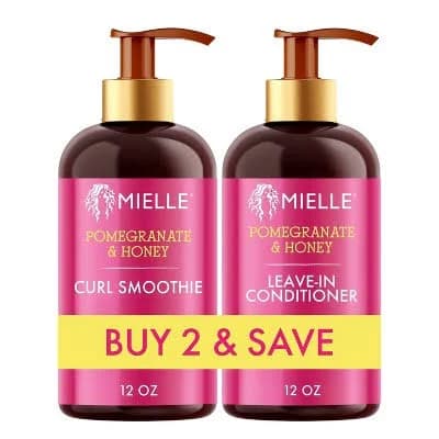 Mielle Organics Pomegranate & Honey 12 fl oz Curl Smoothie + Leave-In Conditioner