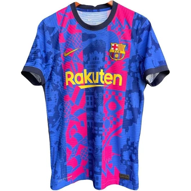 Nike Men's Barcelona 2021/22 Third Breathe Stadium Replica Jersey