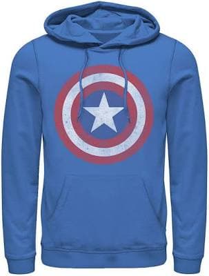 Marvel Captain America Classic Shield Hoodie