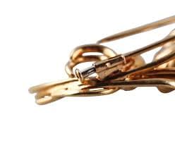 French Yellow Gold Diamond Flower Brooch For Sale at 1stDibs