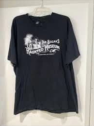 Zak Bagans The Haunted Museum Men's Black T Shirt Size 2XL Casual Las Vegas