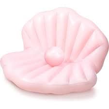 Amazon.com: Pool Float, Inflatable Pool Floats Inflatable Raft with Lightweight PVC Inflatable Water Floating Bed, Shell Shaped Pool Float Bed, Portable Float Bed for Swimming Pools, Lakes