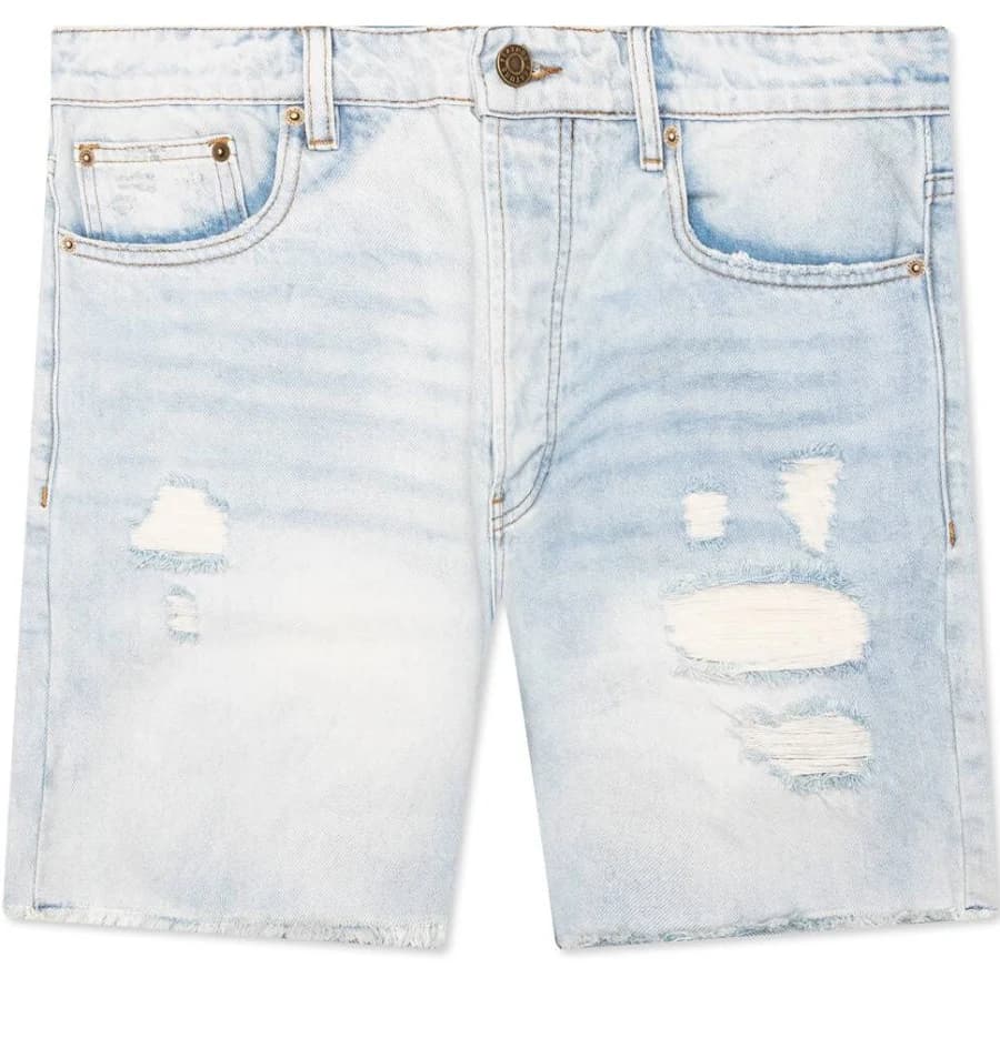 Feature Ian Slim Denim Short
