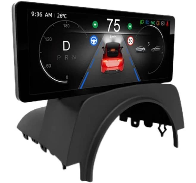 TESERY 6.2'' Dashboard Screen Display for Tesla Model 3 / Model Y Model Y 2020-2025.02 / No / INTEL