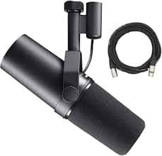 Shure SM7B Dynamic Voice Microphone for Streaming, Podcast and Recording with 6 m XLR Cable: Buy Online at Best Price in Egypt - Souq is now Amazon.eg