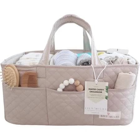 Lily Miles Baby Diaper Caddy Organizer