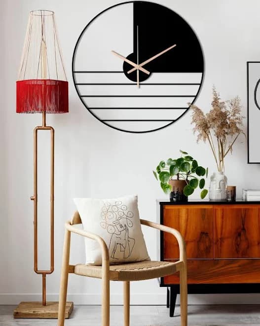 Minimalist Oversized Wall Clock