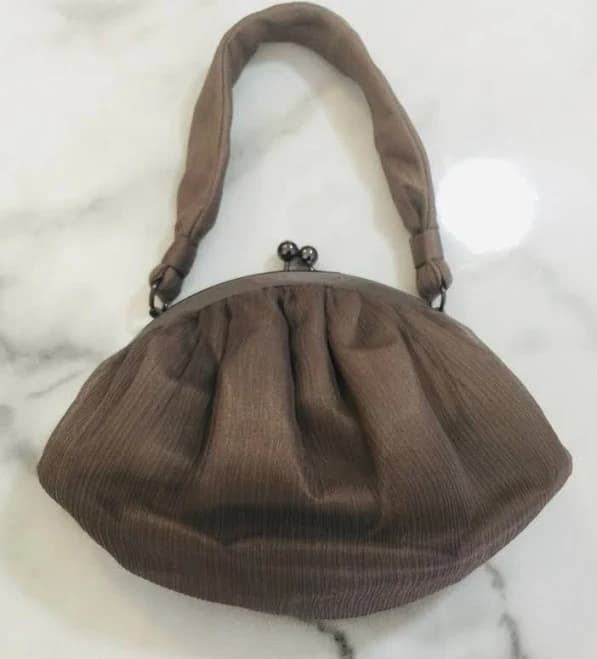 Olga Berg Formal Textile Handbag