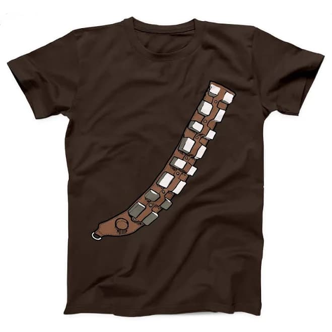 Bandolier Costume Chewbacca Twisted Gorilla T-Shirt