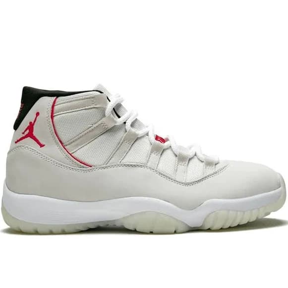 Jordan - Air Jordan 11 Retro "Platinum Tint" sneakers - unisex - Calf Leather - 9.5 - White