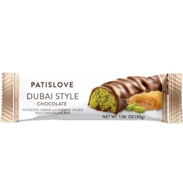 Patislove Dubai Style Milk Chocolate Bar