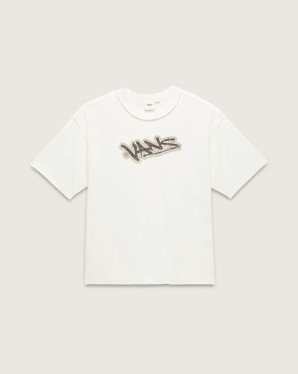 Vans Men's LX Slap Short Sleeve Marshmallow T-Shirt