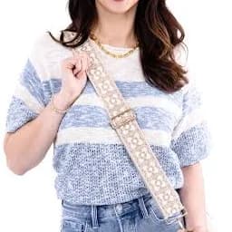 Women's Color Block Short Sleeve Top