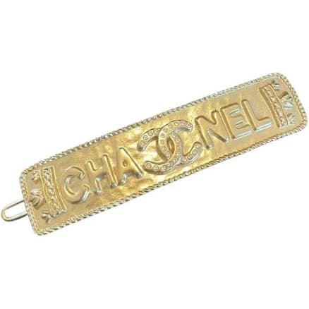 CHANEL Women's Vintage Logo Hair Clip