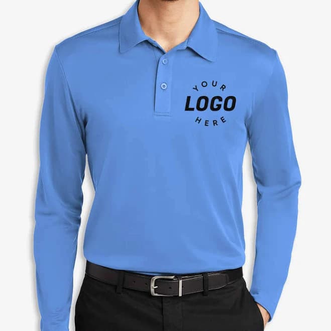 Port Authority K540LS Silk Touch Performance Long Sleeve Polo