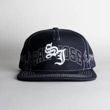Old English SJ Navy Blue – SANJOSEFOOS