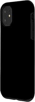 Amazon.com: Plain Black Solid Color Cell Phone Accessory Gift Pure Black Case for iPhone 11 : Cell Phones & Accessories