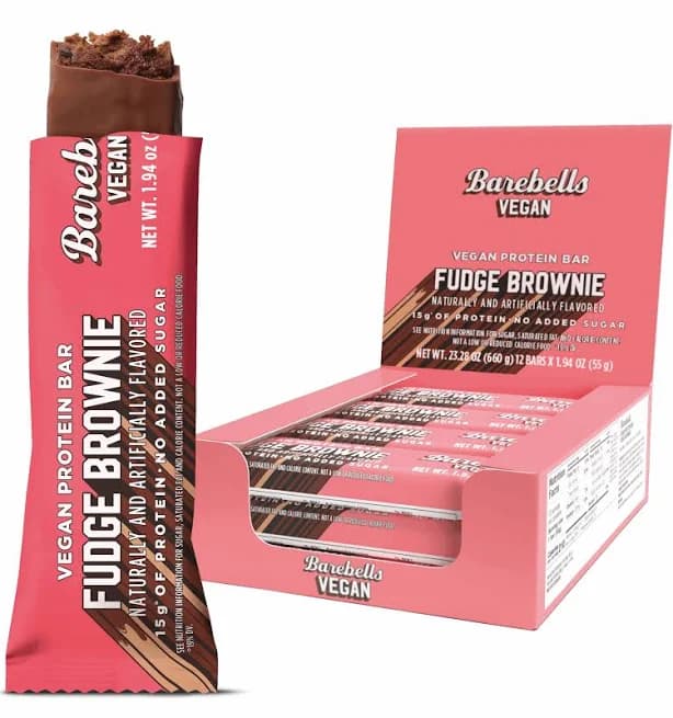 Barebells Fudge Brownie Vegan Protein Bar