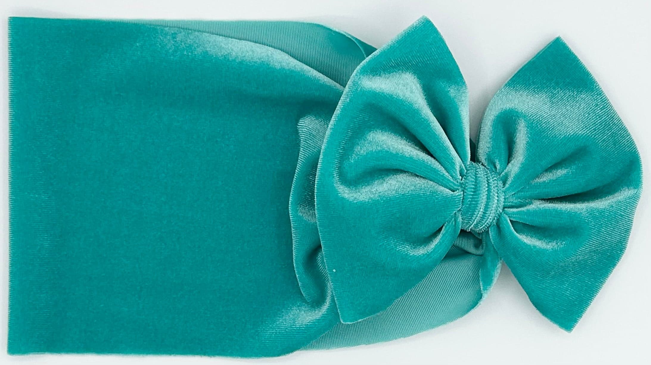 Teal (velvet) Head Wrap