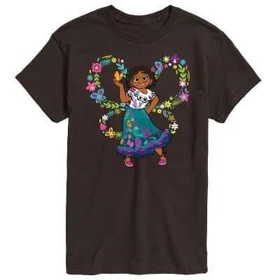 Disney Men's Mirabel Butterfly Wings Graphic T-Shirt