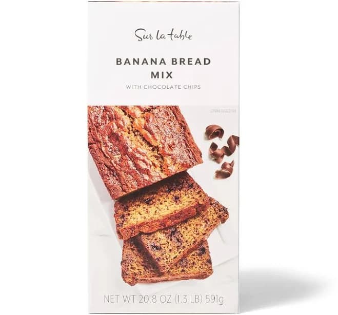 Sur La Table 20 oz Banana Chocolate Chip Bread Loaf Mix