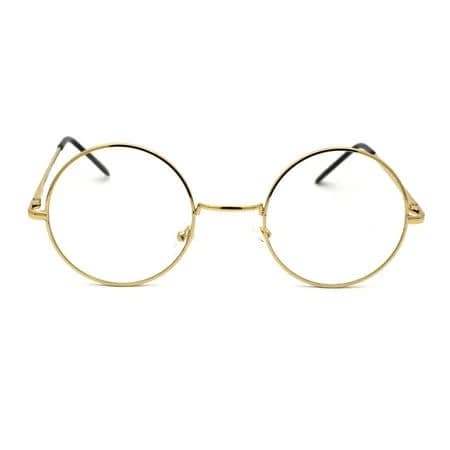 70s Hippie Musician Circle Lens Fashion Glasses
