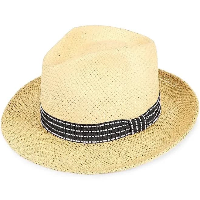 Saks Fifth Avenue Men's Made in Italy Woven Fedora