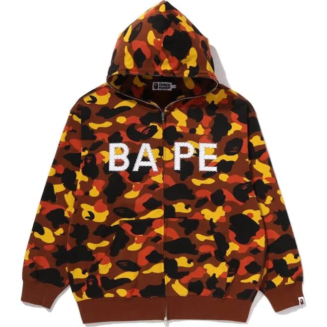Bathing Ape Relaxed Fit Rhinestone Hoodie