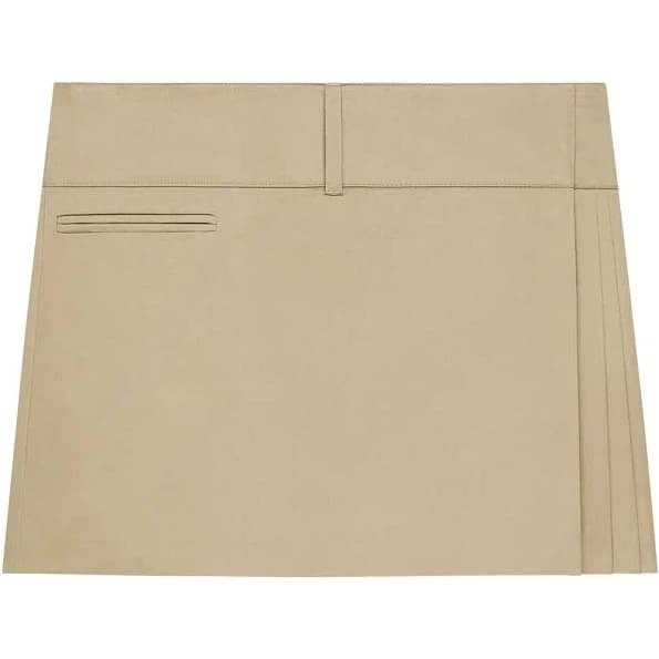 courreges Courrèges belted pleated mini Women skirt