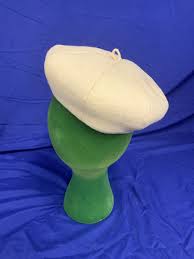 Vintage Cream Felt Beret - 1960s Style - Etsy