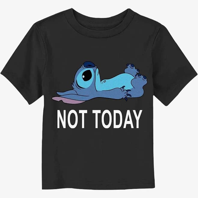 Lilo and Stitch Not Today Toddler T-Shirt