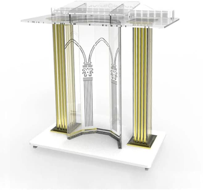 FixtureDisplays Luxurious Acrylic Podium