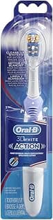 3D White Action Power Toothbrush, 1 Count (Colors May Vary), Multi-colored