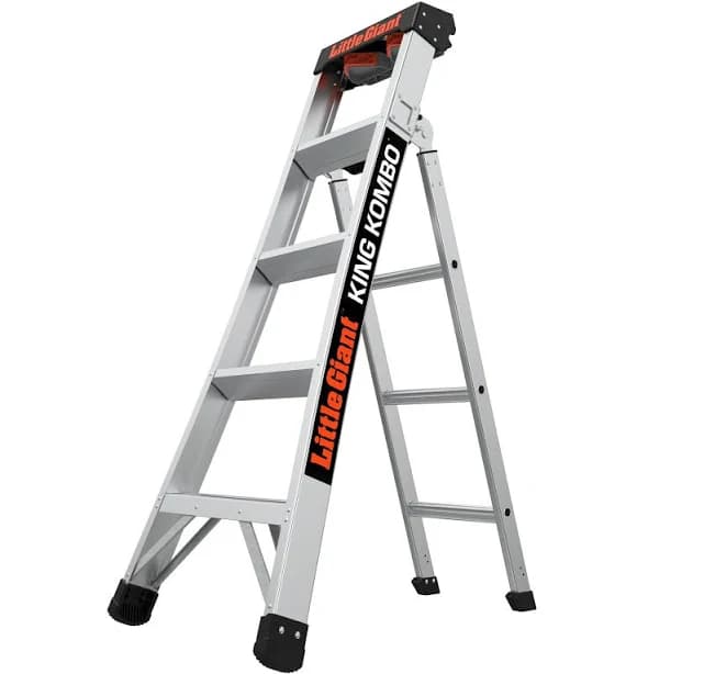 Little Giant King Kombo 8 ft. Aluminum Telescoping Multi-Position Ladder