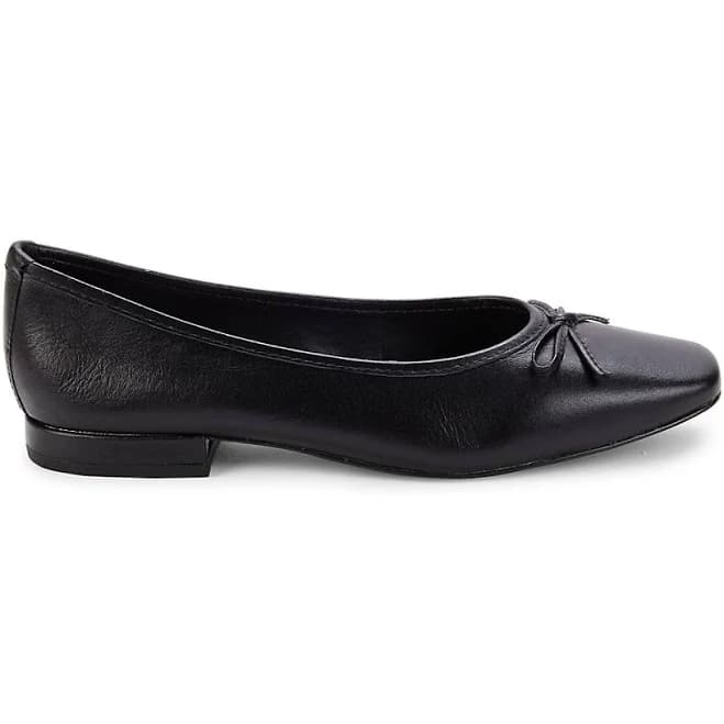 Saks Fifth Avenue Women's Sabine Leather Ballet Flats