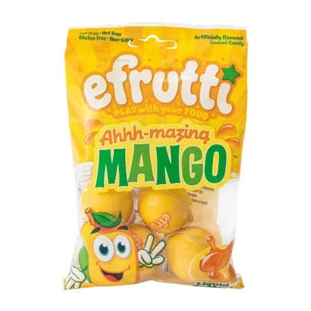 Efrutti Ahhh-Mazing Mango Gummi Candy 2.6oz