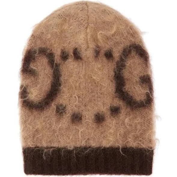 Gucci Women's GG-jacquard Mohair-blend Beanie