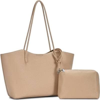 Antik Kraft 2-In-1 Vegan Leather Hobo Bag