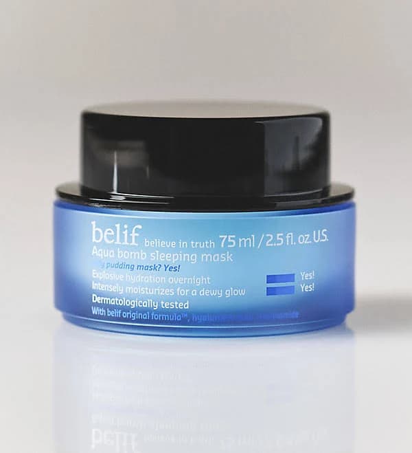 Aqua Balm Sleeping Mask by belif in Blue at Anthropologie