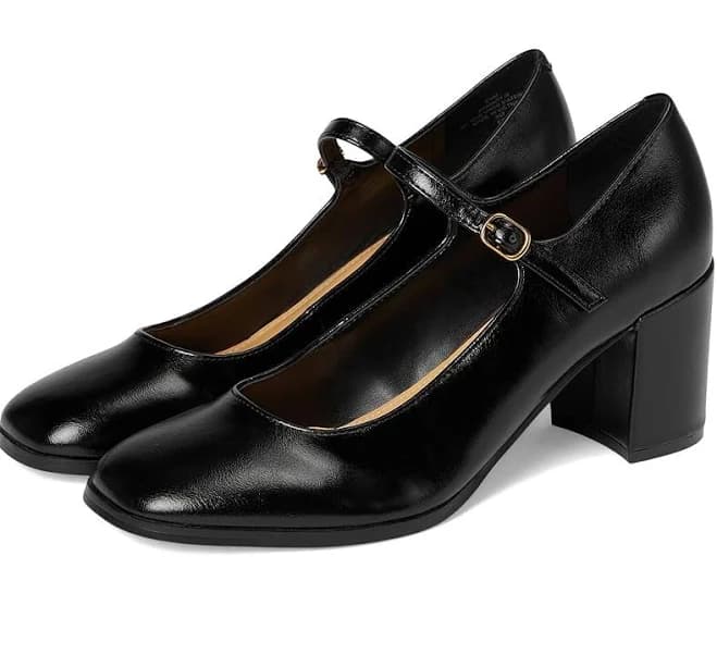 Nine West Women's Mary Jane Block Heel Pumps
