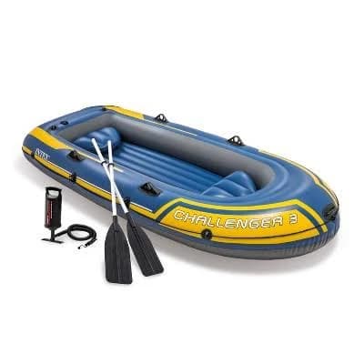 Intex 68370EP Challenger 3 Inflatable Boat Set