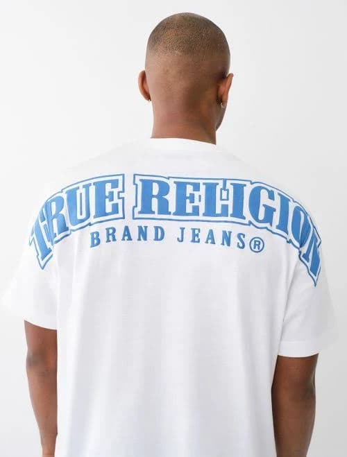 Men's True Religion Relaxed Overseam Puff Tee