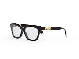 FENDI FE50039I women Black Geometric Eyeglasses – Otticanet USA