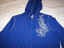 Just My Size Embellished Hoodie - 1X (16W) - Zip Front | eBay
