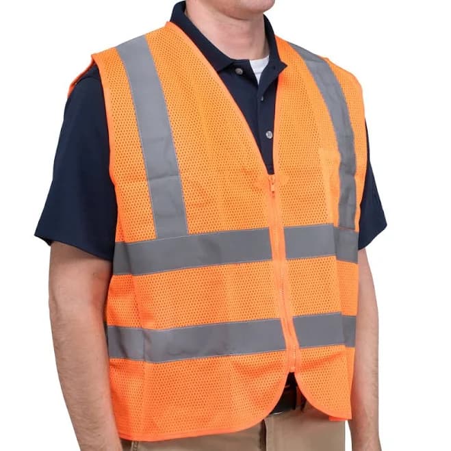 Cordova Type R Class 2 Orange Mesh Safety Vest