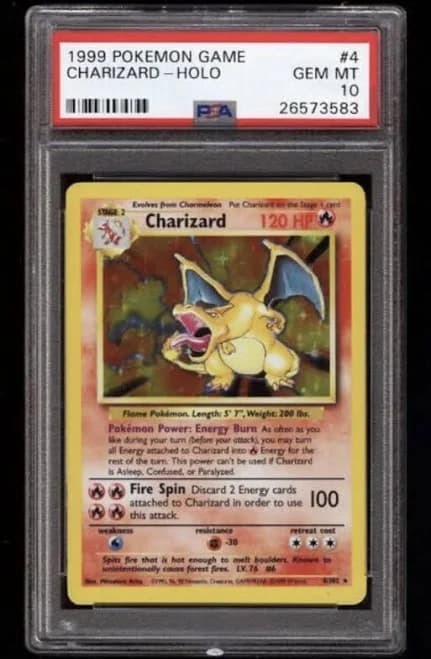 MEGA GRADED 10 CHARIZARD POKEMON CARD MYSTERY ULTRA RARE