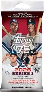 Topps Series 1 Baseball Fat Pack